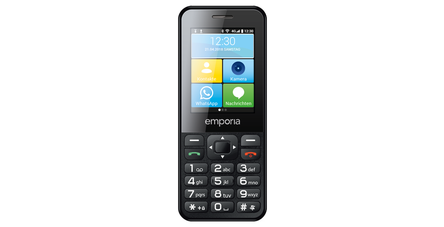 Emporia TalkSmart in schwarz